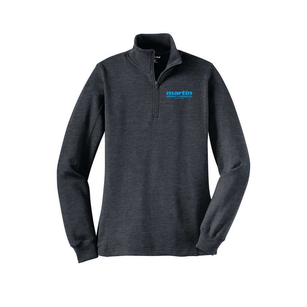 Martin Painting - Sport-Tek® Women's 1/4-Zip Sweatshirt