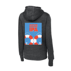 GrizzlyBird Brewing Company - Moon Logo & IPA Backs - Sport-Tek® Women's Pullover Hooded Sweatshirt