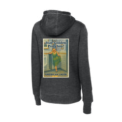 GrizzlyBird Brewing Company - Moon Logo & IPA Backs - Sport-Tek® Women's Pullover Hooded Sweatshirt