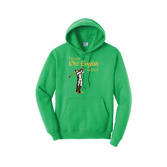 Team Old English Golf - Port & Company® Core Fleece Pullover Hooded Sweatshirt