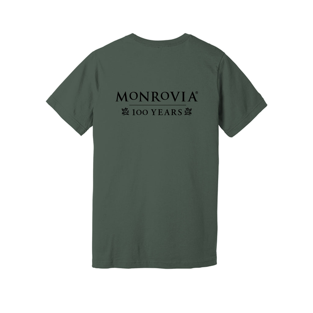 Monrovia 100 Years - BELLA+CANVAS® Unisex Jersey Short Sleeve Tee
