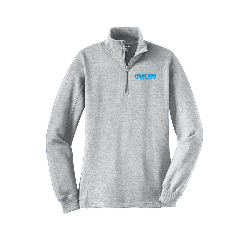 Martin Painting - Sport-Tek® Women's 1/4-Zip Sweatshirt
