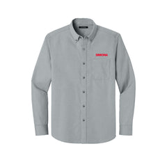 Simona - Port Authority® Long Sleeve Nailhead Easy Care Shirt