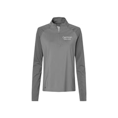 Germain Collision Center - Adidas - Women's Stripe Block Quarter-Zip Pullover