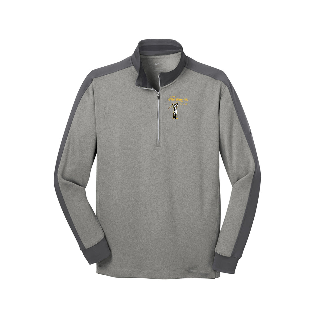 Team Old English Golf - Nike Dri-FIT 1/2-Zip Cover-Up