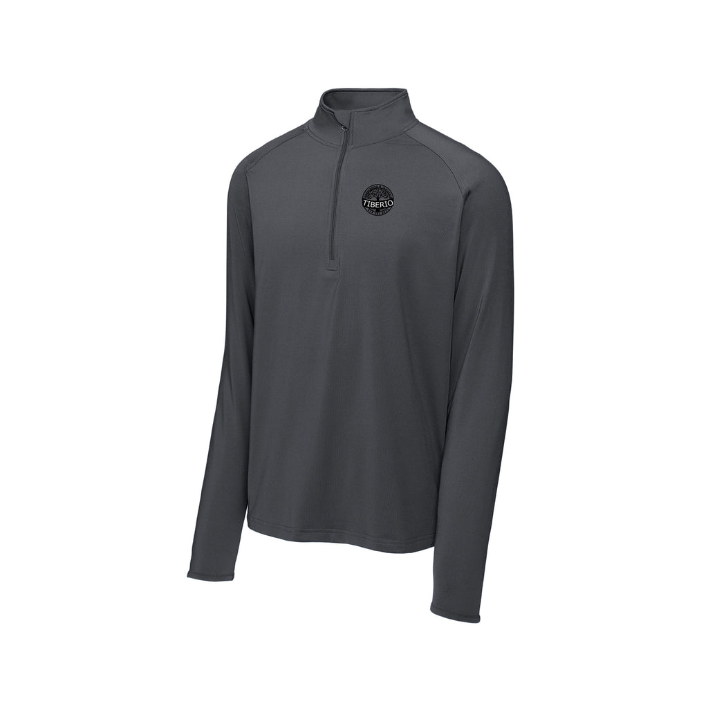 Tiberio Landscaping - Sport-Tek® Sport-Wick® Stretch 1/4-Zip Pullover