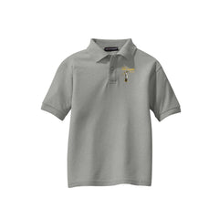 Team Old English Golf - Port Authority® Youth Silk Touch™ Polo