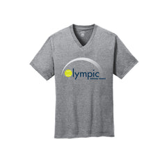Olympic Indoor Tennis -  Port & Company® Core Cotton V-Neck Tee
