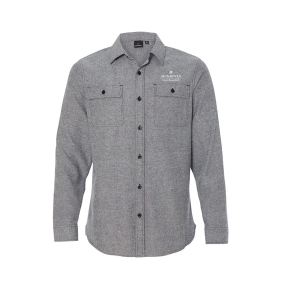 Monrovia - Long Sleeve Solid Flannel Shirt