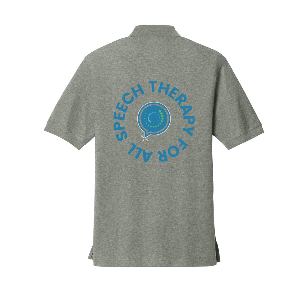Speech Therapy For All - Port Authority® Silk Touch™ Polo With Backs