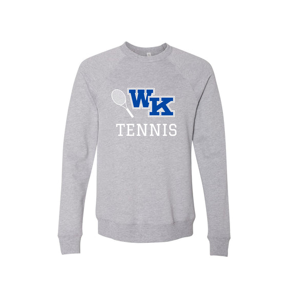 Worthington Kilbourne Tennis - Unisex Sponge Fleece Raglan Crewneck Sweatshirt