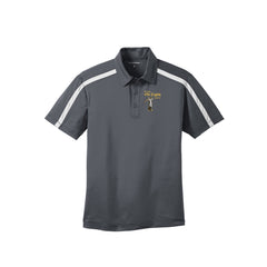 Team Old English Golf - Port Authority® Silk Touch™ Performance Colorblock Stripe Polo