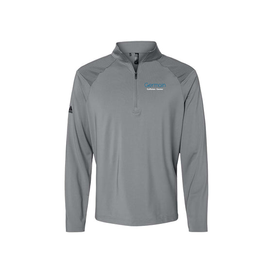 Germain Collision Center - Adidas - Shoulder Stripe Quarter-Zip Pullover