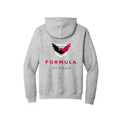 Formula Nissan - Hanes® EcoSmart® - Pullover Hooded Sweatshirt - FRONT & BACK