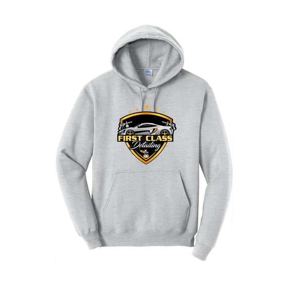 First Class Detailing - Port & Company® Core Fleece Pullover Hooded Sweatshirt