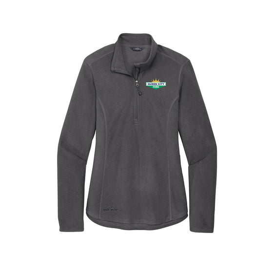 Queen City Ford - Eddie Bauer® Ladies 1/2-Zip Microfleece Jacket
