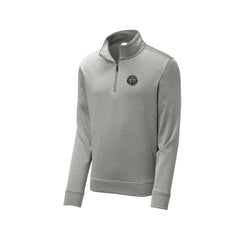 Tiberio Landscaping - Sport-Tek ® PosiCharge ® Sport-Wick ® Heather Fleece 1/4-Zip Pullover