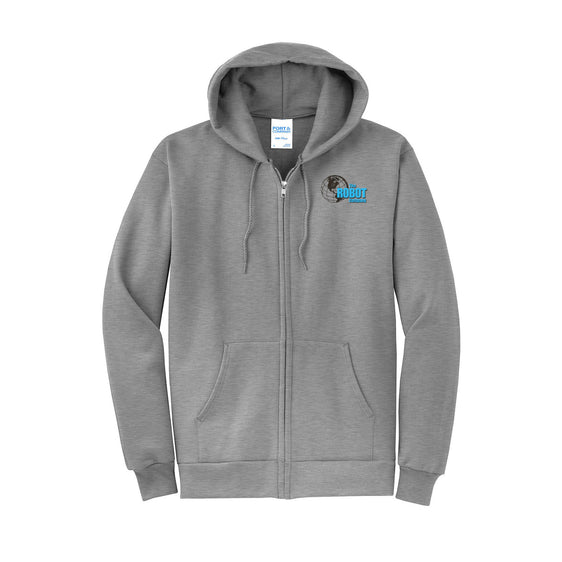The Robot Company - Port & Company® Core Fleece Full-Zip Hooded Sweatshirt