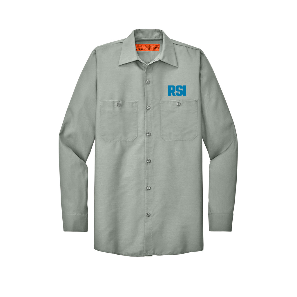 Renier Construction - Red Kap® Long Sleeve Industrial Work Shirt