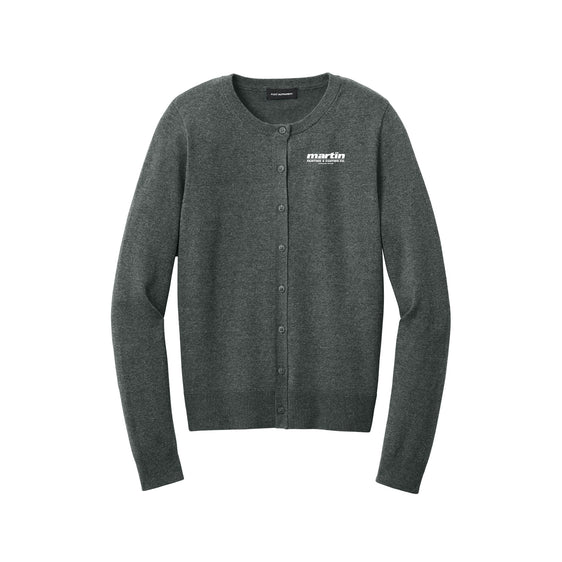 Martin Painting - Port Authority® Women’s Easy Care Crewneck Cardigan Sweater
