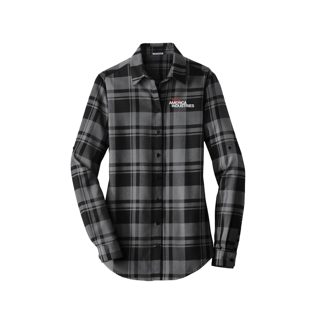SIMONA America Industries - Port Authority® Women's Plaid Flannel Tunic