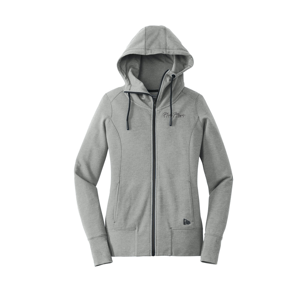 Nick Mayer Auto Group - New Era® Women's Tri-Blend Fleece Full-Zip Hoodie