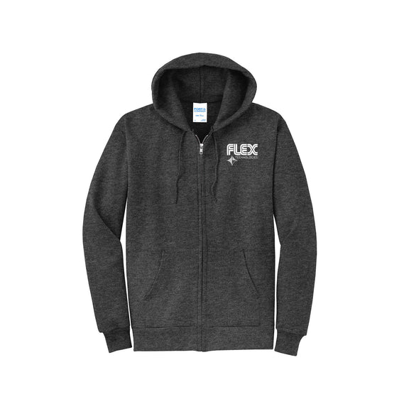 Flex Technologies - Port & Company® Core Fleece Full-Zip Hooded Sweatshirt
