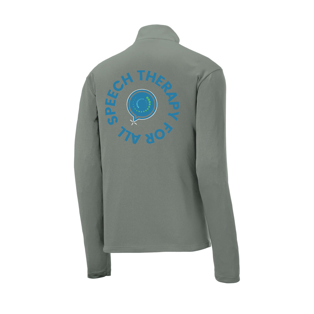 Speech Therapy For All - Sport-Tek® PosiCharge® Competitor™ 1/4-Zip Pullover With Backs