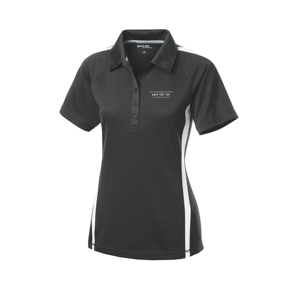 Taylor Family Automotive - Sport-Tek® Ladies PosiCharge® Micro-Mesh Colorblock Polo