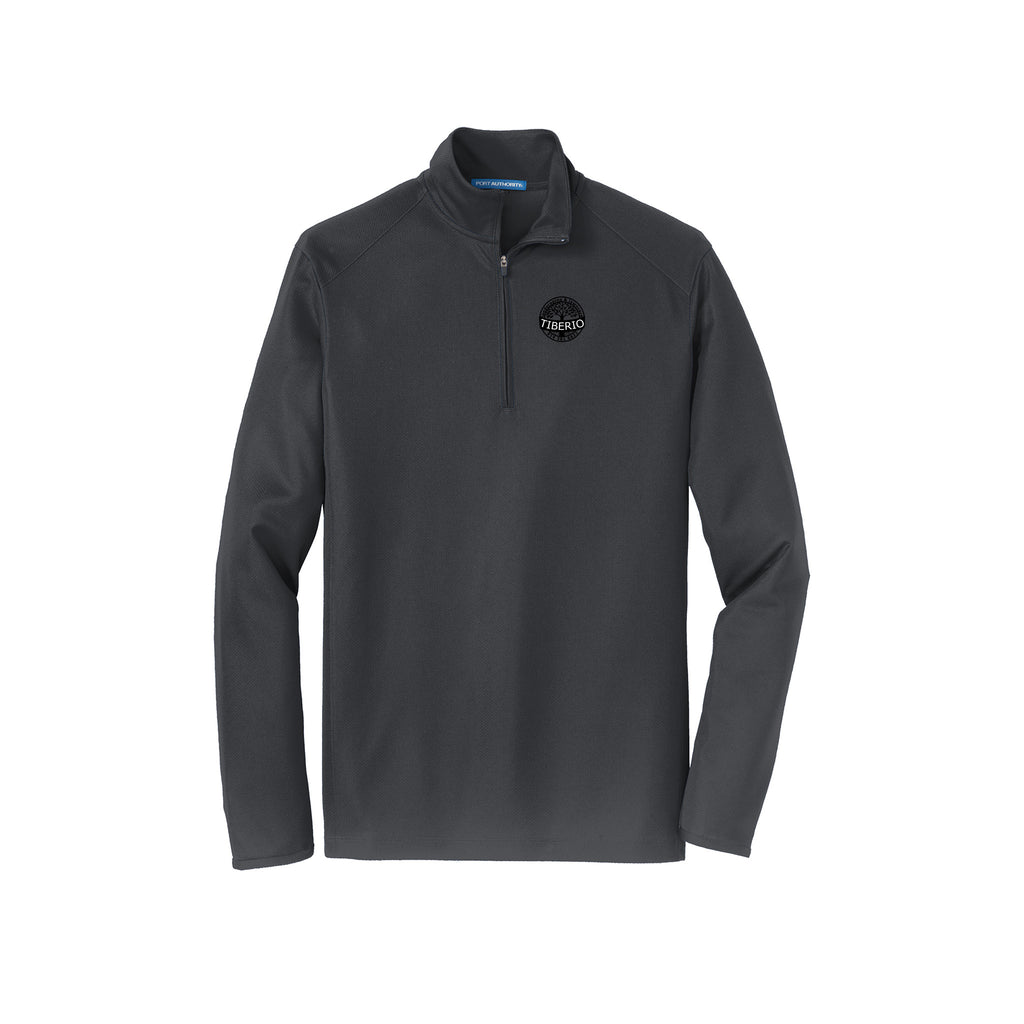 Tiberio Landscaping - Port Authority® Pinpoint Mesh 1/2-Zip