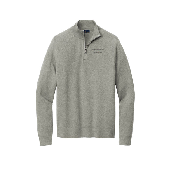 Taylor Family Automotive - Brooks Brothers® Cotton Stretch 1/4-Zip Sweater