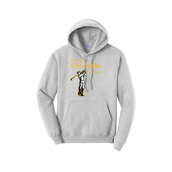 Team Old English Golf - Port & Company® Core Fleece Pullover Hooded Sweatshirt