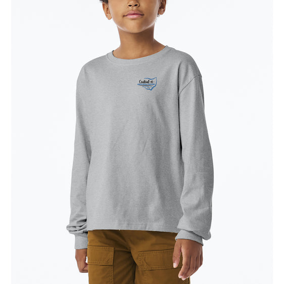 CASS - BELLA+CANVAS® Youth 6-Ounce Heavyweight Long Sleeve Tee
