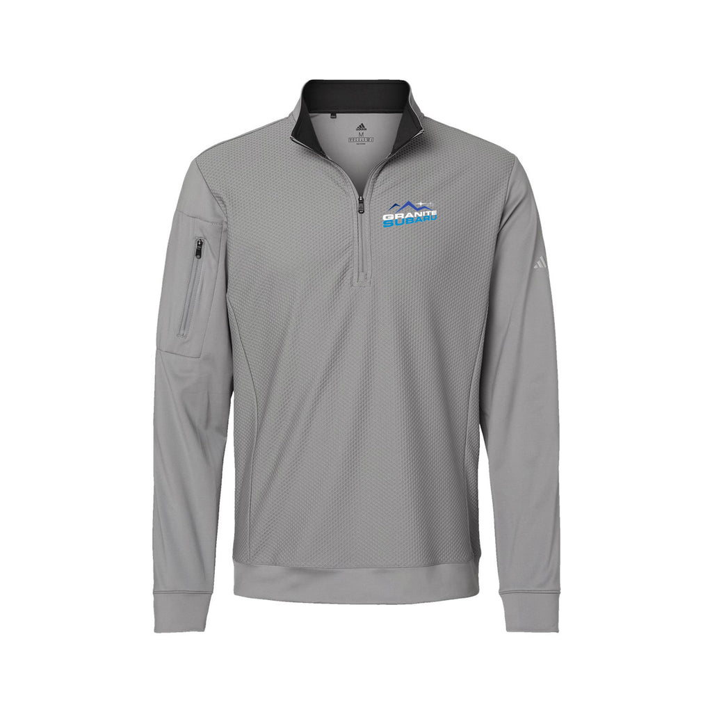 Granite Subaru - Adidas - Performance Textured Quarter-Zip Pullover
