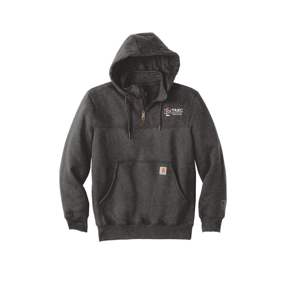 Triec - Carhartt ® Rain Defender ® Paxton Heavyweight Hooded Zip Mock Sweatshirt
