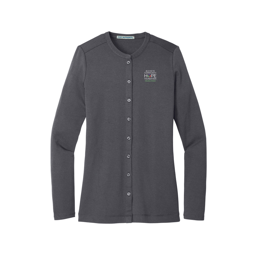 Buckeye Community Hope - Port Authority® Women's Concept Stretch Button-Front Cardigan
