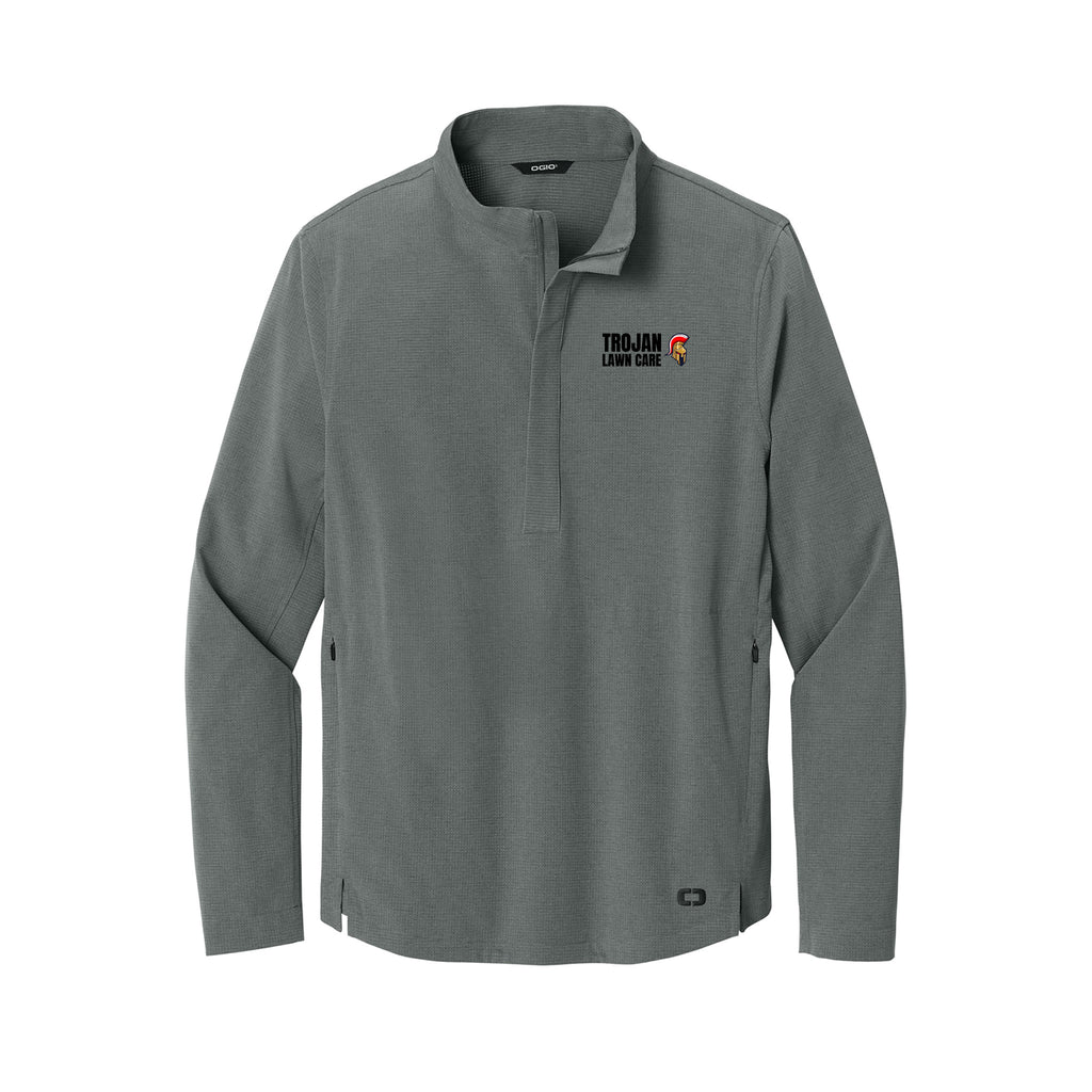 Trojan Lawn Care - OGIO® Aspect 1/2-Zip Pullover