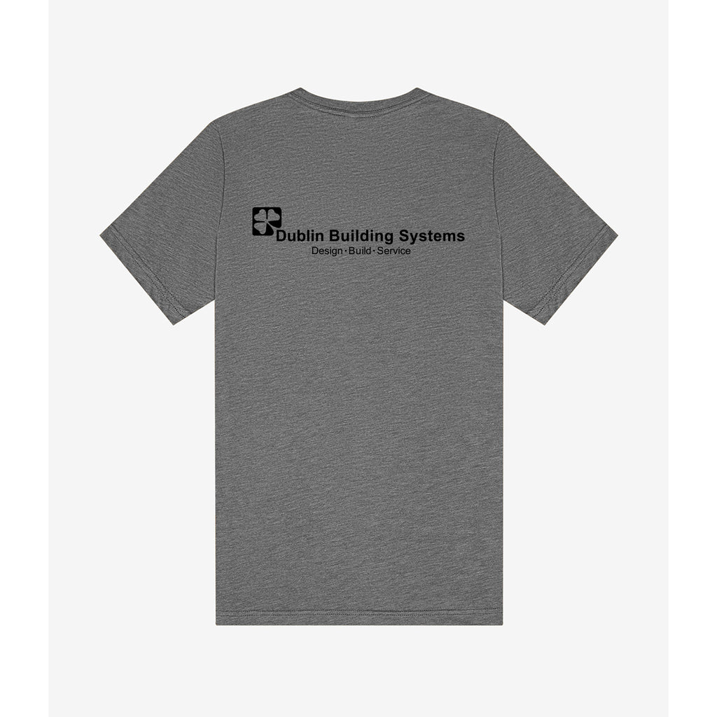 Dublin Building Systems - BELLA+CANVAS® Unisex Triblend Short Sleeve V-Neck Tee