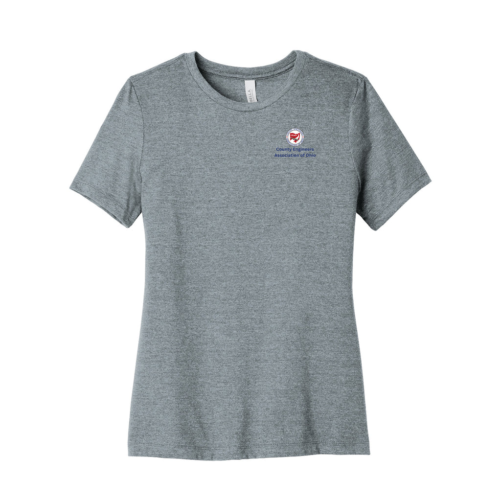 County Engineers of Ohio - BELLA+CANVAS® Women’s Relaxed Triblend Tee