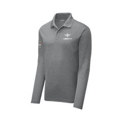 Liberty Automotive - Sport-Tek ® PosiCharge ® RacerMesh ® Long Sleeve Polo