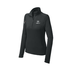 Liberty Automotive - Sport-Tek® Women's Sport-Wick® Stretch 1/4-Zip Pullover