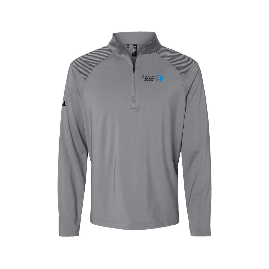 Johnson Honda of Stuart - Men's Ultimate365 Lightweight Shoulder Stripe Quarter-Zip Pullover
