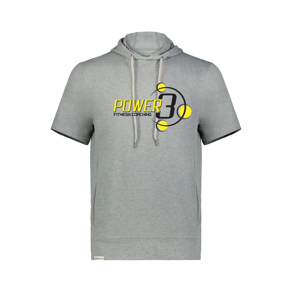 Power 3 - Ventura Soft Knit Short Sleeve Hoodie