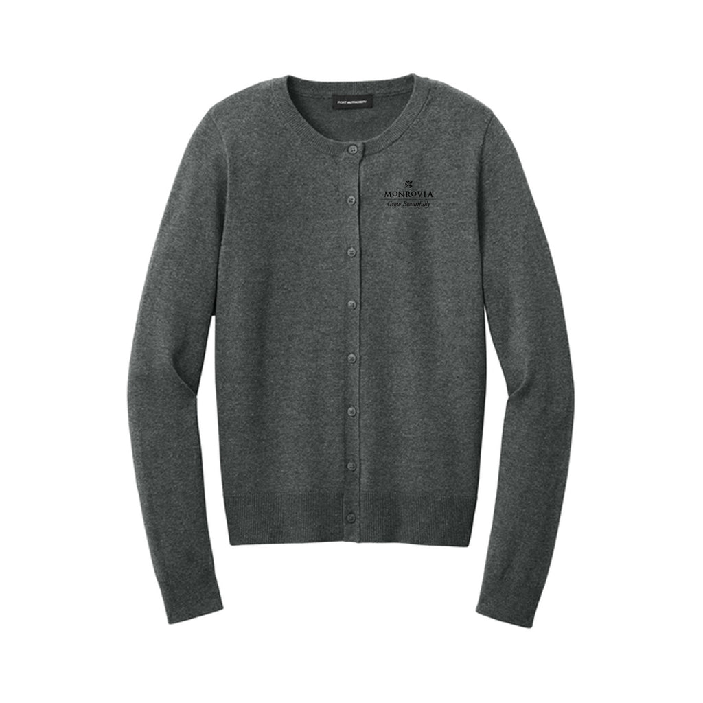 Monrovia - Port Authority® Women’s Easy Care Crewneck Cardigan Sweater