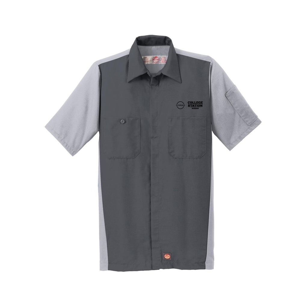 College Station Nissan - Red Kap® Short Sleeve Ripstop Crew Shirt