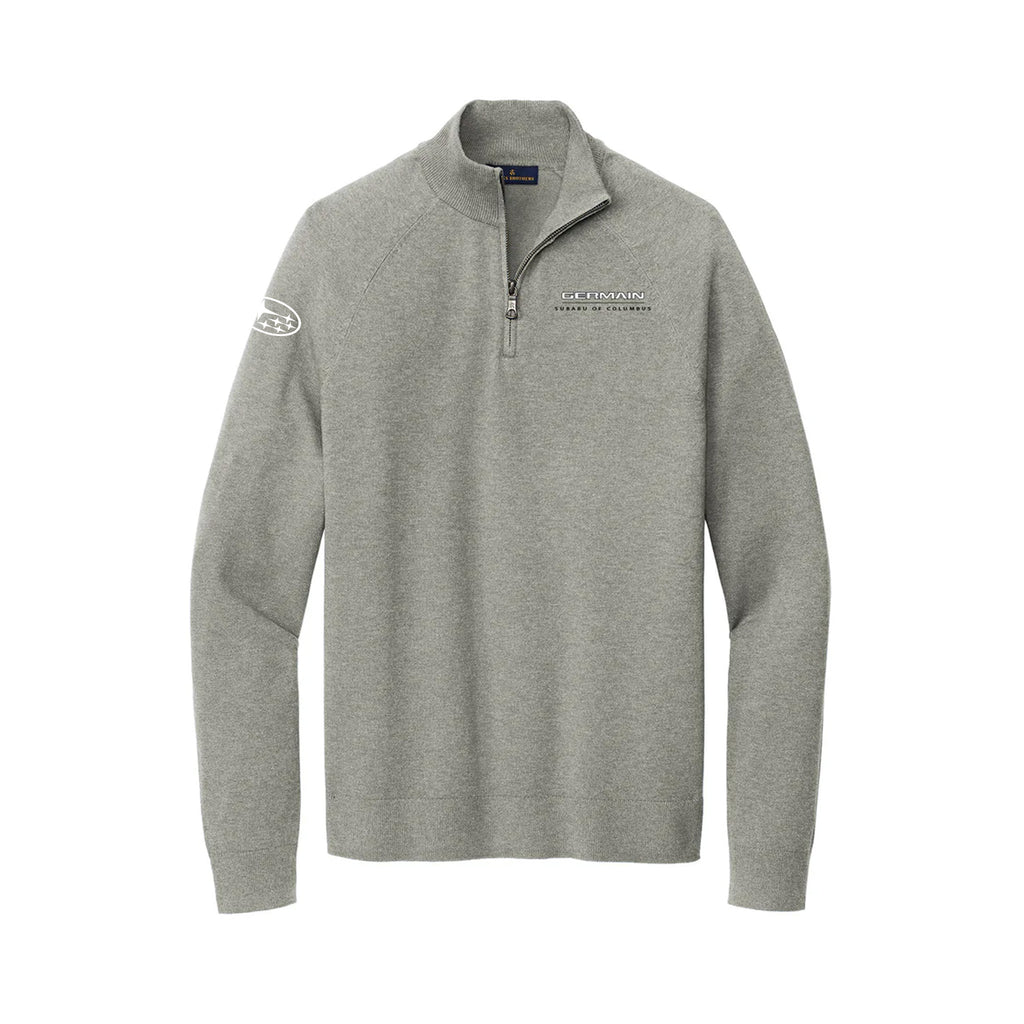 Germain of Subaru - Brooks Brothers® Cotton Stretch 1/4-Zip Sweater