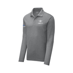 Liberty Automotive - Sport-Tek ® PosiCharge ® RacerMesh ® Long Sleeve Polo
