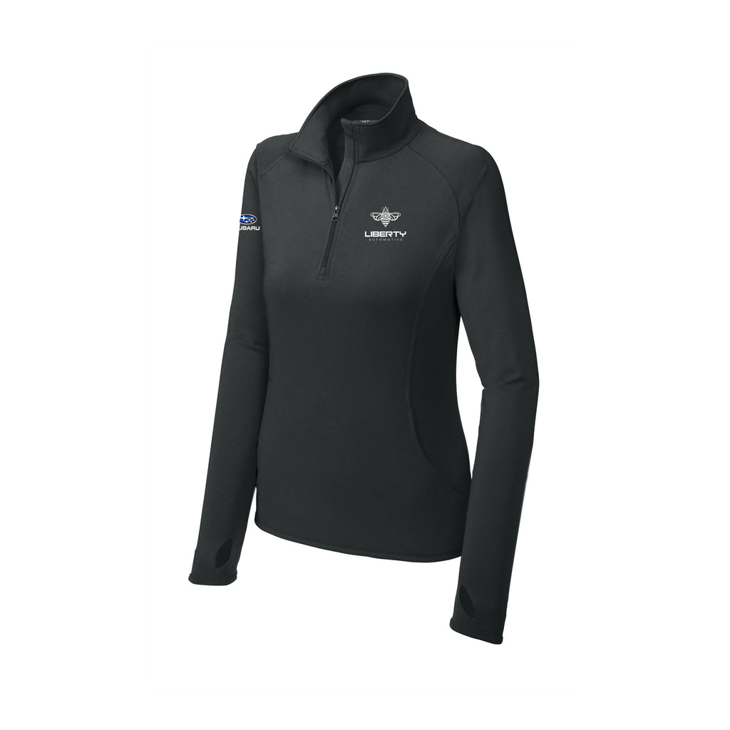 Liberty Automotive - Sport-Tek® Women's Sport-Wick® Stretch 1/4-Zip Pullover