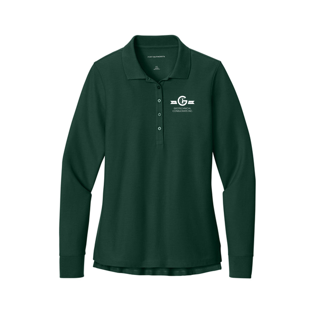 GCI - Port Authority® Women’s Wearever Signature Pique Long Sleeve Polo