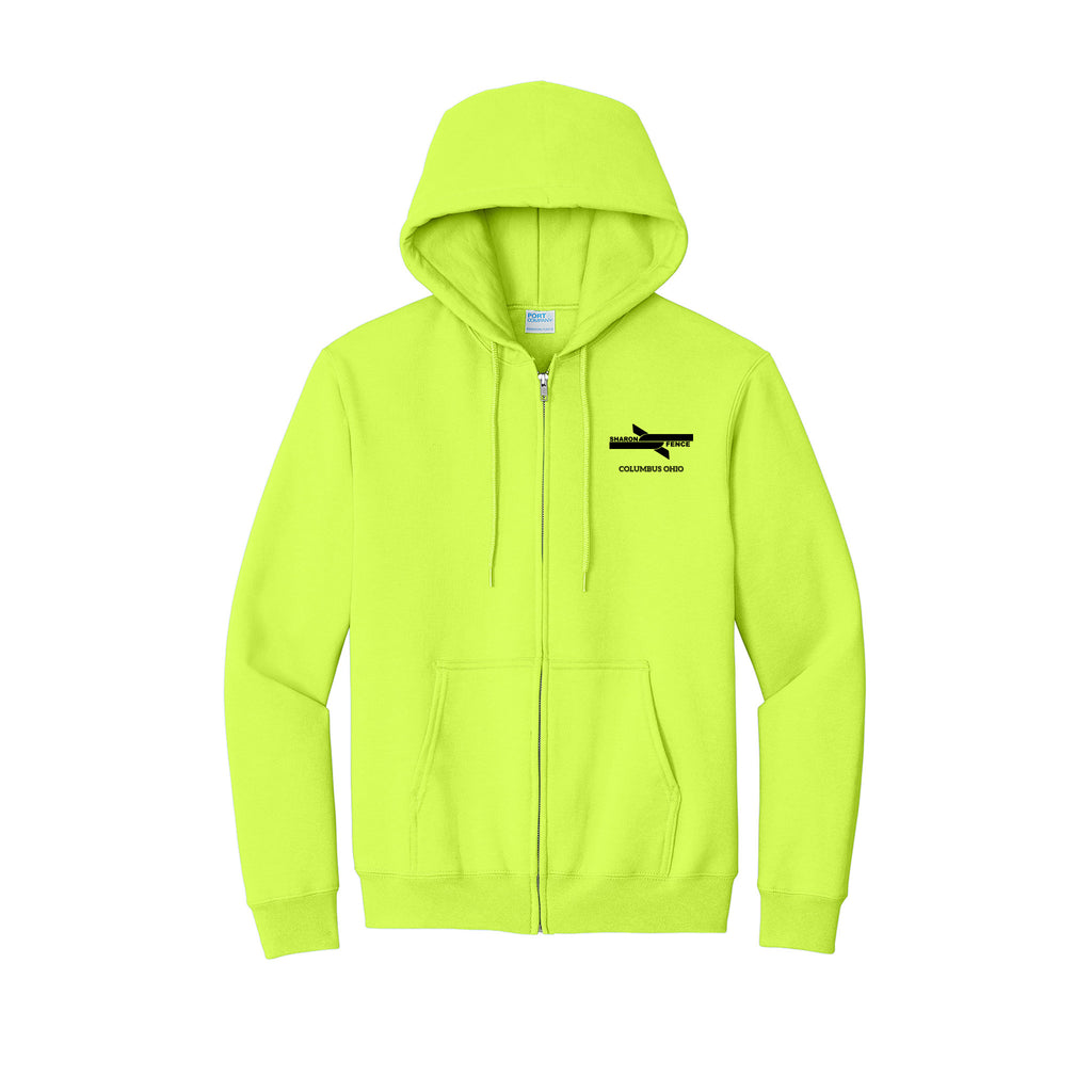 Sharon Fence - Port & Co® Essential Fleece Full-Zip Hooded Sweatshirt